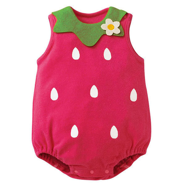 Animated Sleeveless Infant Onesies
