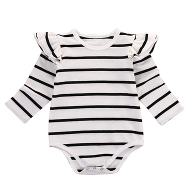 Baby Girls Striped Onesies