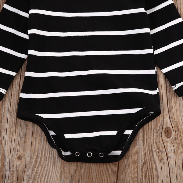 Baby Girls Striped Onesies