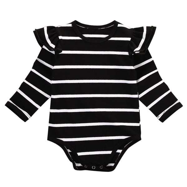 Baby Girls Striped Onesies