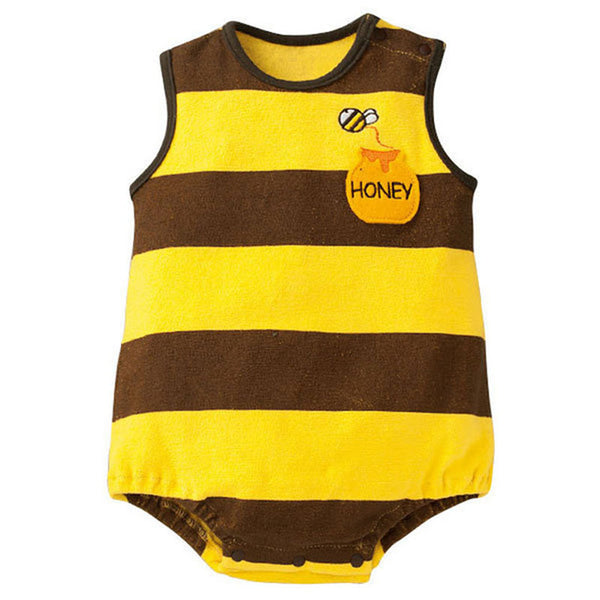 Animated Sleeveless Infant Onesies