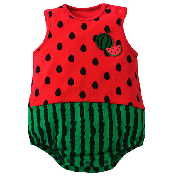 Animated Sleeveless Infant Onesies